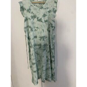 Time And Tru Womens Dress XXL 2X Midi Tie Dye